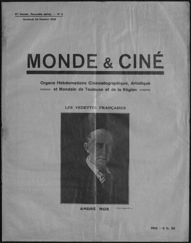 Monde et Ciné  (A002, N0006).
