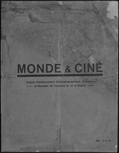Monde et Ciné  (A002, N0001).