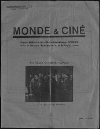 Monde et Ciné  (A002, N0002).
